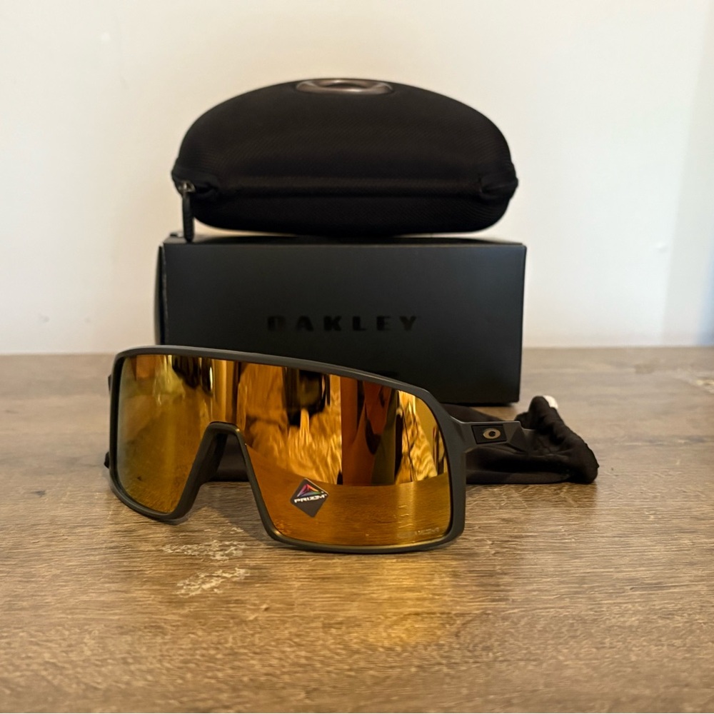 NEW! Oakley Sutro with Prizm 24k Gold Lenses!